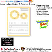 4 Learn To Spell Letter O Teacher Home Schooling