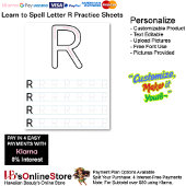4 Learn To Spell Letter R Teacher Home Schooling