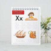 4 Learn To Spell Letter X Teacher Home Schooling (Staand voorkant)