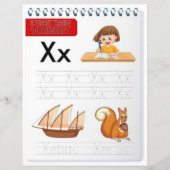 4 Learn To Spell Letter X Teacher Home Schooling (Voorkant)