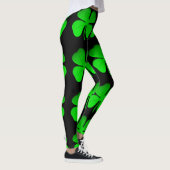 4 leggings van bladklaver door DAL (Rechts)