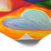 4 Liefde maakt kunst Poster Prints (Hoek)