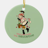 4 Little Monsters - Nessa Holiday Keramisch Ornament (Voorkant)