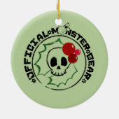4 Little Monsters - Nessa Holiday Logo 2 Keramisch Ornament (Achterkant)