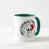 4 Little Monsters - Nessa Holiday Logo 2 Mok (Voorkant rechts)