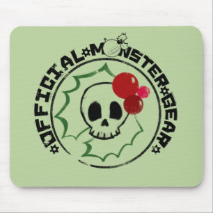 4 Little Monsters - Nessa Holiday Logo 2 Muismat