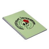 4 Little Monsters - Nessa Holiday Logo 2 Notitieboek (Rechterzijde)