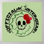 4 Little Monsters - Nessa Holiday Logo 2 Poster (Voorkant)