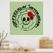 4 Little Monsters - Nessa Holiday Logo 2 Poster (Keuken)