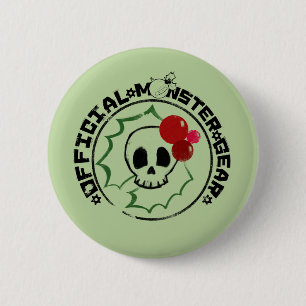 4 Little Monsters - Nessa Holiday Logo 2 Ronde Button 5,7 Cm