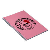 4 Little Monsters - Nessa Holiday Logo Notitieboek (Rechterzijde)