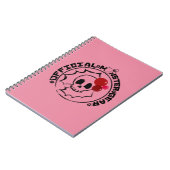4 Little Monsters - Nessa Holiday Logo Notitieboek (Linkerzijde)
