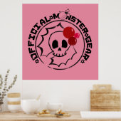 4 Little Monsters - Nessa Holiday Logo Poster (Keuken)