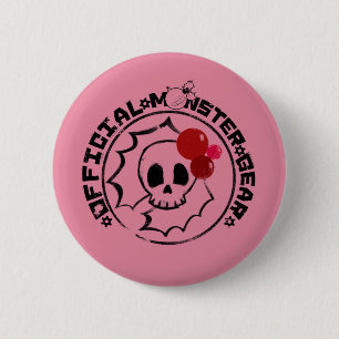 4 Little Monsters - Nessa Holiday Logo Ronde Button 5,7 Cm