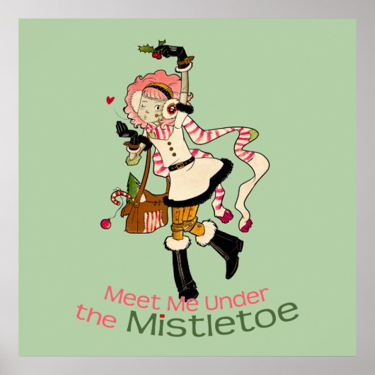 4 Little Monsters - Nessa Holiday Poster (Voorkant)