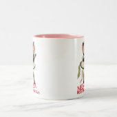 4 Little Monsters - Nessa Tweekleurige Koffiemok (Center)