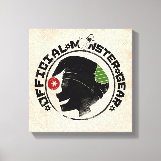 4 Little Monsters - Nigel Holiday Logo 2 Canvas Afdruk (Voorkant)