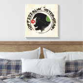 4 Little Monsters - Nigel Holiday Logo 2 Canvas Afdruk (Insitu (Slaapkamer))