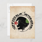 4 Little Monsters - Nigel Holiday Logo 2 Feestdagenkaart (Voorkant / Achterkant)