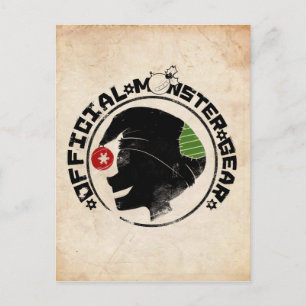 4 Little Monsters - Nigel Holiday Logo 2 Feestdagenkaart