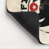 4 Little Monsters - Nigel Holiday Logo 2 Muismat (Hoek)