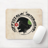 4 Little Monsters - Nigel Holiday Logo 2 Muismat (Met muis)