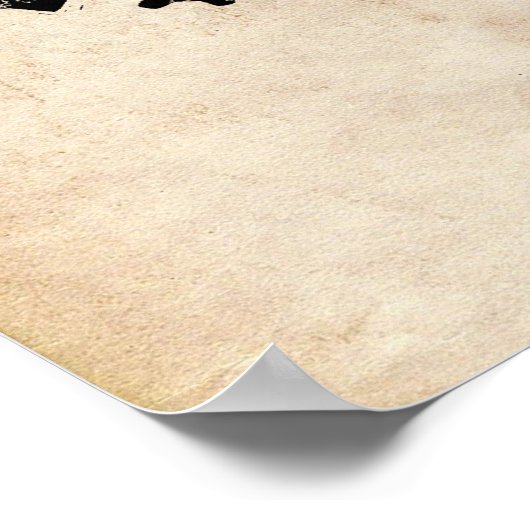 4 Little Monsters - Nigel Holiday Logo 2 Poster (Hoek)