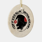 4 Little Monsters - Nigel Holiday Logo Keramisch Ornament (Rechts)