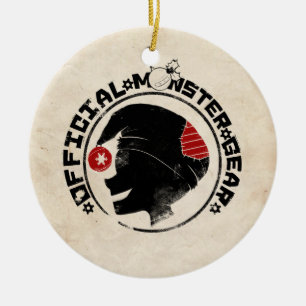 4 Little Monsters - Nigel Holiday Logo Keramisch Ornament