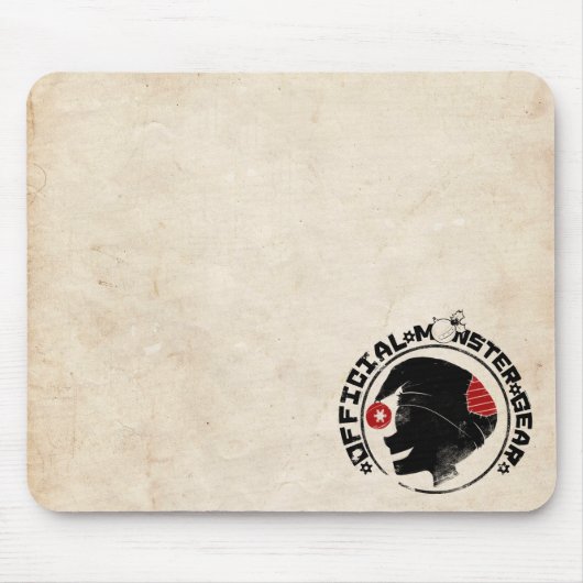 4 Little Monsters - Nigel Holiday Logo Muismat (Voorkant)