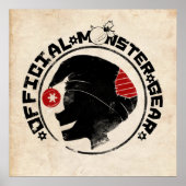 4 Little Monsters - Nigel Holiday Logo Poster (Voorkant)