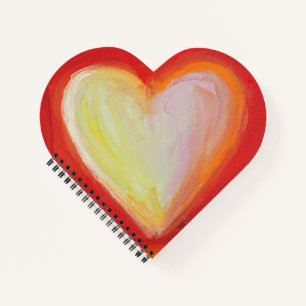 4 Love Hearts Art Notitieboek of Journal