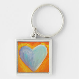 4 Love Hearts Hararts Pendant Art Sleutelhanger Ch