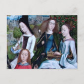 4 Maagdarmmartelaars in een tuin (met vermelding v Briefkaart (Voorkant)