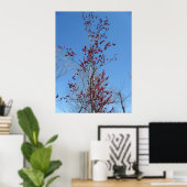 4 maart_Kleurrijke Rode Boom Poster (Thuiskantoor)