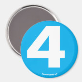 4 magneet (Voorkant / Achterkant)