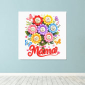 #4 Mama Canvas Afdruk (Insitu (Houten vloer))