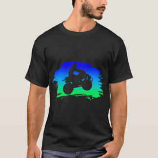 4 Mannen met wielrennen voor Quad Bike ATV Riding  T-shirt