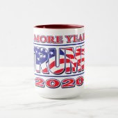 4 Meer jaren Trump 2020 Mok (Midden)