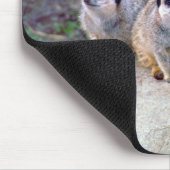 4 Meerkats Peering Mousepad Muismat (Hoek)