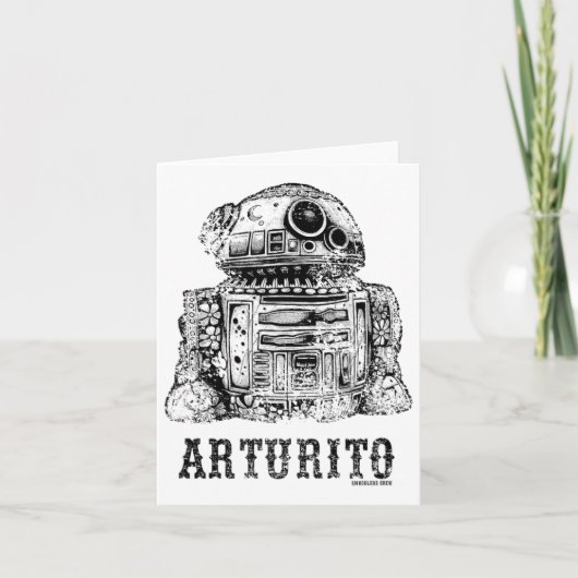 4 mei - Cinco de Mayo Arturito Kaart (Voorkant)