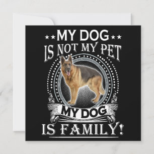 4 Mijn hond is niet mijn huisdier mijn hond is fam Kaart