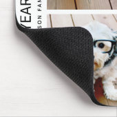 4 minimalistisch fotocollage - Beste jaar ooit Muismat (Hoek)