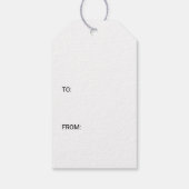 4 minimalistisch fotocollage - Beste jaar ooit zwa Cadeaulabel (Achterkant)