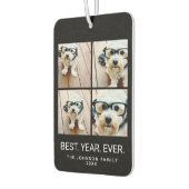 4 minimalistisch fotocollage - Beste jaar ooit zwa Luchtverfrisser (Links)