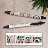4 minimalistisch fotocollage - Jouw naam toevoegen Zwarte Inkt Pen