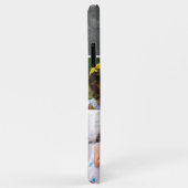 4 Monogramnaam foto-inkollage Familie Chalkboard Case-Mate iPhone Case (Achterkant/rechts)