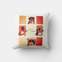 4 mooie zwarte dames boho chique art stijl naam