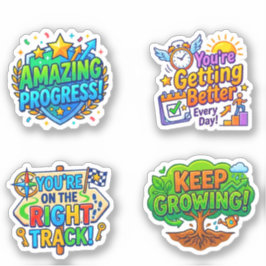 4+ Motiverende Stickers voor Kinderen (Leraren Woo
