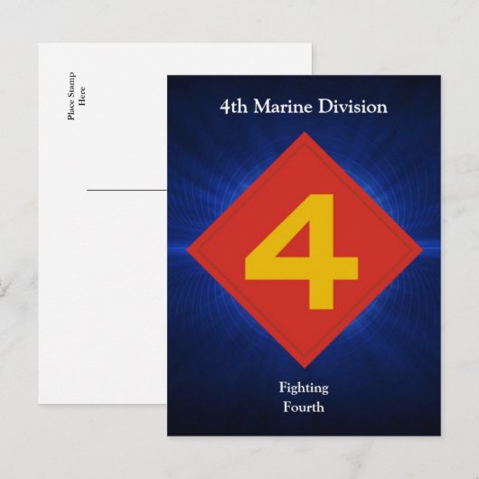 4 mrt. div briefkaart (Voorkant / Achterkant)